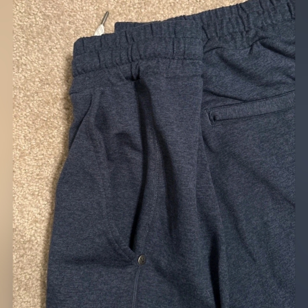 Vuori Ponto Performance Pants Mens Large Blue Sweatpants Lounge DreamKnit V418 - Picture 4 of 8